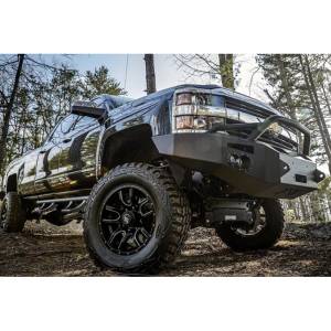 Fab Fours - Fab Fours CH05-A1352-1 Premium Winch Front Bumper with Pre-Runner Guard for Chevy Silverado 2500/3500 2003-2007 - Image 5