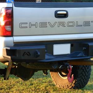 Fab Fours - Fab Fours CH99-W1250-1 Premium Rear Bumper for Chevy Silverado 2500/3500 1999-2006 - Image 3
