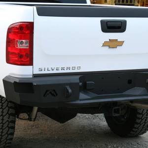 Fab Fours - Fab Fours CH11-W2150-1 Premium Rear Bumper for Chevy Silverado 2500/3500 2011-2014 - Image 3