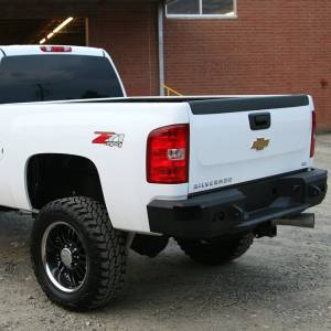 Fab Fours - Fab Fours CH11-W2150-1 Premium Rear Bumper for Chevy Silverado 2500/3500 2011-2014 - Image 4