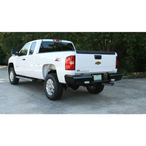 Fab Fours - Fab Fours CH11-T2150-1 Black Steel Rear Bumper for GMC Sierra 2500/3500 2011-2014 - Image 2