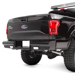 Fab Fours - Fab Fours DR03-T1050-1 Black Steel Rear Bumper for Dodge Ram 2500/3500 2003-2009 - Image 3