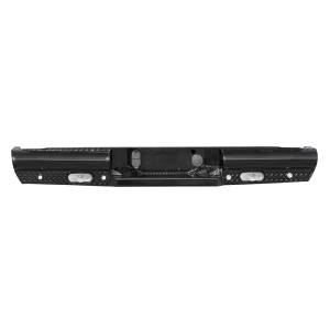 Fab Fours CS14-T3150-1 Black Steel Rear Bumper for Chevy Silverado 1500 2014-2018