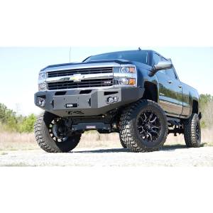 Fab Fours - Fab Fours CH14-A3051-1 Premium Winch Front Bumper for Chevy Silverado 2500/3500 2015-2019 - Image 3