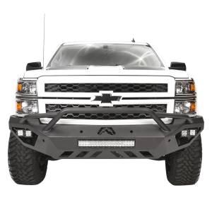 Fab Fours CS14-D3052-1 Vengeance Front Bumper with Pre-Runner Guard for Chevy Silverado 1500 2014-2015