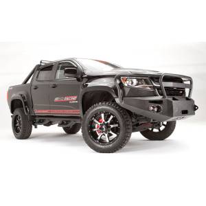 Fab Fours - Fab Fours CC15-H3350-1 Premium Winch Front Bumper with Grille Guard for Chevy Colorado 2015-2019 - Image 2