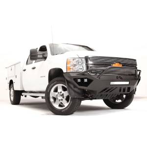 Fab Fours - Fab Fours CH11-V2752-1 Vengeance Front Bumper with Pre-Runner Guard for Chevy Silverado 2500/3500 2011-2014 - Image 2