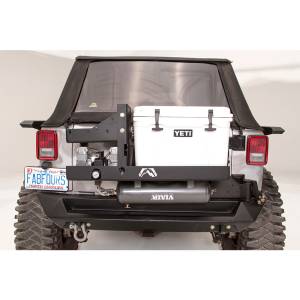 Fab Fours JK2040-1 Air Compressor Yeti Tundra 35 Cooler Mount for Jeep Wrangler JK 2007-2018