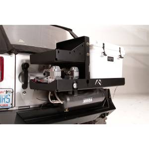 Fab Fours - Fab Fours JK2040-1 Air Compressor Yeti Tundra 35 Cooler Mount for Jeep Wrangler JK 2007-2018 - Image 2