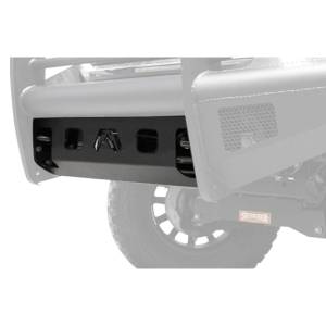 Fab Fours - Fab Fours Q20260-1 Black Steel Elite Front Lower Guard Vertical Plate - Image 3