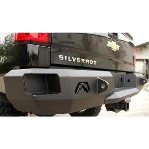 Fab Fours - Fab Fours CH14-W3050-1 Premium Rear Bumper without Sensors for Chevy Silverado 2500/3500 2015-2019 - Image 2