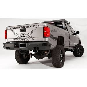 Fab Fours - Fab Fours CH14-W3051-1 Premium Rear Bumper for Chevy Silverado 2500/3500 2015-2019 - Image 2