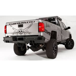 Fab Fours - Fab Fours CH14-W3051-1 Premium Rear Bumper for Chevy Silverado 2500/3500 2015-2019 - Image 3