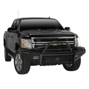 Fab Fours - Fab Fours CH20-S4962-1 Black Steel Front Bumper with Pre-Runner Guard for Chevy Silverado 2500/3500 2020-2021 - Image 2