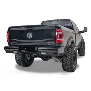 Fab Fours - Fab Fours DR19-T4450-1 Black Steel Rear Bumper for Dodge Ram 2500/3500 2019-2021 - Image 2