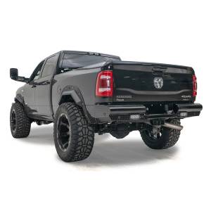 Fab Fours - Fab Fours DR19-T4450-1 Black Steel Rear Bumper for Dodge Ram 2500/3500 2019-2021 - Image 3