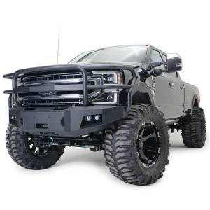 Fab Fours - Fab Fours FS17-A4160-1 Winch Front Bumper with Grille Guard for Ford F250/F350 2017-2021 - Image 2