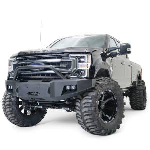 Fab Fours - Fab Fours FS17-A4162-1 Winch Front Bumper with Pre-Runner Guard for Ford F250/F350 2017-2021 - Image 2