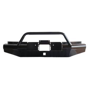 Tough Country AFR0015CLSMBW Apache Winch Front Bumper with Bull Bar for Chevy Silverado 2500/3500 2001-2002