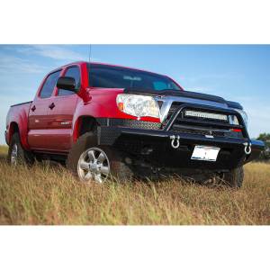 Tough Country AFR0513TLSMBW Apache Winch Front Bumper with Bull Bar for Toyota Tacoma 2013-2015