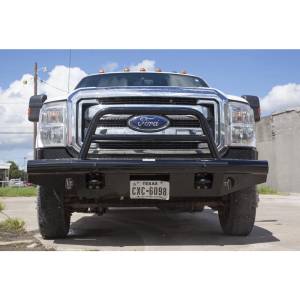 Tough Country AFR0845FLSMBW Apache Winch Front Bumper with Bull Bar for Ford F450/F550 2008-2010