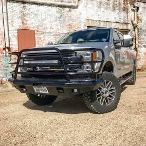 Tough Country - Tough Country DFR0030FLFSM Deluxe Front Bumper for Ford F250/F350 1992-1997 - Image 2