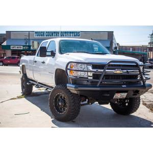 Tough Country - Tough Country DFR0060CLFSM Deluxe Front Bumper for Chevy Silverado 2500/3500 2003-2006 - Image 2