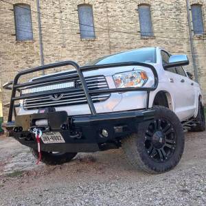 Tough Country - Tough Country DFR0555TLFSMW Deluxe Winch Front Bumper for Toyota Tacoma 2005-2011 - Image 2