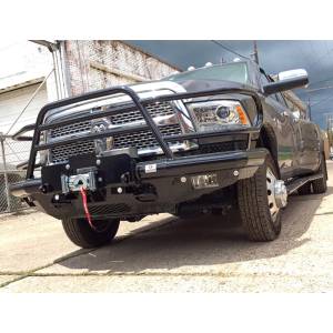 Tough Country - Tough Country DFR1155DLFSMW Deluxe Winch Front Bumper for Dodge Ram 4500/5500 2010-2018 - Image 2