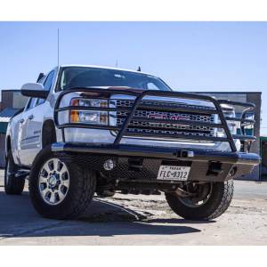 Tough Country - Tough Country DFR2511GLFSM Deluxe Front Bumper for GMC Sierra 2500/3500 2011-2014 - Image 2