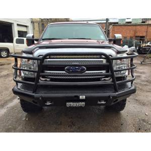 Tough Country - Tough Country DFR4511FLFSM Deluxe Front Bumper for Ford F450/F550 2011-2014 - Image 2