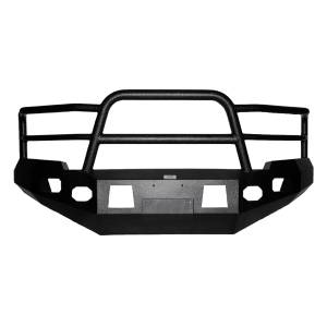 Tough Country - Tough Country EFR1034DALWFS Evolution Front Bumper with Full Top Grille Guard and Sensor Holes for Dodge Ram 2500/3500 2010-2019 - Image 1