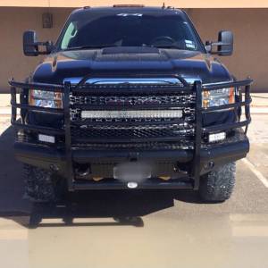 Tough Country - Tough Country TFR0220GLRESM-GLOSS Traditional Front Bumper for GMC Sierra 2500/3500 2003-2006 - Image 2