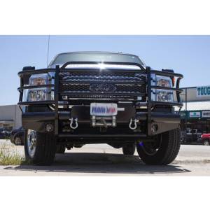 Tough Country - Tough Country TFR0845FLRESMW Traditional Winch Front Bumper for Ford F450/F550 2008-2010 - Image 2