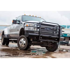 Tough Country - Tough Country TFR2017FLRESM-GLOSS Traditional Front Bumper for Ford F250/350/450/550 2017-2018 - Image 2