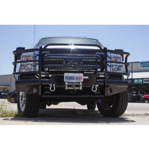 Tough Country - Tough Country TFR4511FLRESMW Traditional Winch Front Bumper for Ford F250/F350 2011-2016 - Image 4