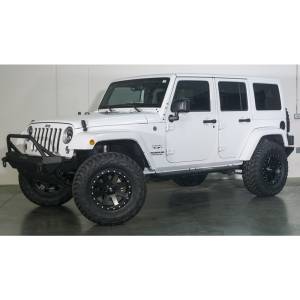 Body Armor - Body Armor JK-19532 Mid-Stubby Winch Front Bumper for Jeep Wrangler JK 2007-2018 - Image 4