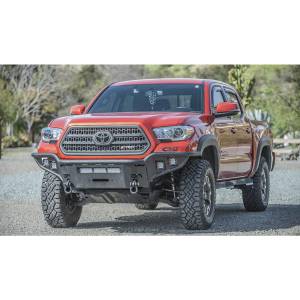Body Armor - Body Armor TC-19337 Desert Series Winch Front Bumper for Toyota Tacoma 2016-2019 - Image 3