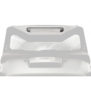 Fab Fours - Fab Fours JK3022-1 ViCowl 20" Light Bar Insert for Jeep Wrangler JK 2007-2018 - Image 2