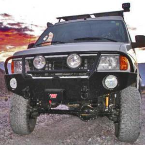 Aluminess - Aluminess 210001 Front Bumper with Brush Guard for Ford Econoline Van 1992-2007 - Image 8
