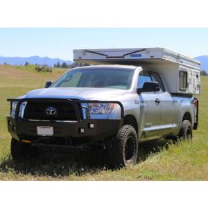 Aluminess - Aluminess 210006 Front Bumper with Brush Guard for Toyota Tundra 2007-2013 - Image 3