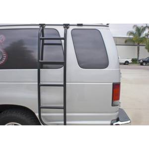 Aluminess - Aluminess 210026 Driver Side Ladder for Ford Econoline Van 1992-2014 - Image 2