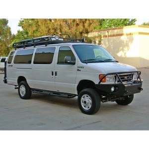 Aluminess - Aluminess 210027 Nerf Bars for Ford Econoline Van 1992-2014 - Image 4