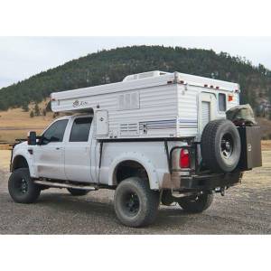 Aluminess - Aluminess 210042 Rear Bumper with Brush Guard and Swing Arm for Ford F250/F350 1999-2016 - Image 7