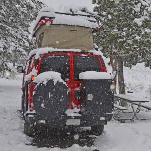 Aluminess - Aluminess 210045 Rear Bumper with Brush Guard and Swing Arm for Chevy Express Van 2003-2019 - Image 3