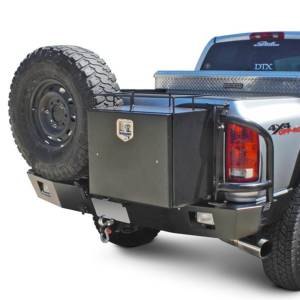 Aluminess - Aluminess 210047 Rear Bumper with Brush Guard and Swing Arm for Dodge Ram 2500/3500 2003-2005 - Image 4