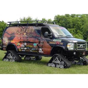 Aluminess - Aluminess 210048 Front Bumper with Brush Guard for Ford Econoline Van 2008-2014 - Image 13