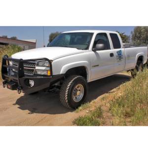 Aluminess - Aluminess 210090 Front Bumper for Chevy Silverado 2500/3500 2003-2007 - Image 2