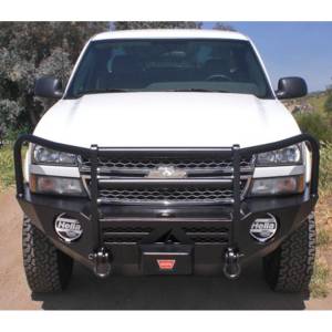 Aluminess - Aluminess 210090 Front Bumper for Chevy Silverado 2500/3500 2003-2007 - Image 3
