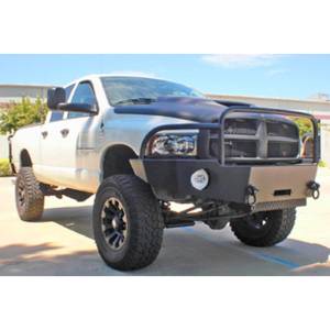 Aluminess - Aluminess 210116 Front Bumper for Dodge Ram 2500/3500 2003-2005 - Image 6